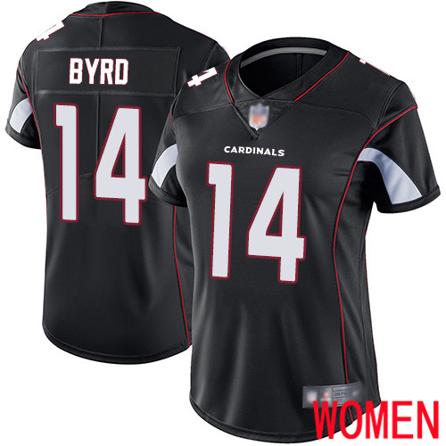 Arizona Cardinals Limited Black Women Damiere Byrd Alternate Jersey NFL Football 14 Vapor Untouchable